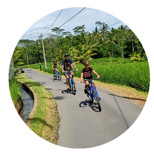 cycling tour in bali