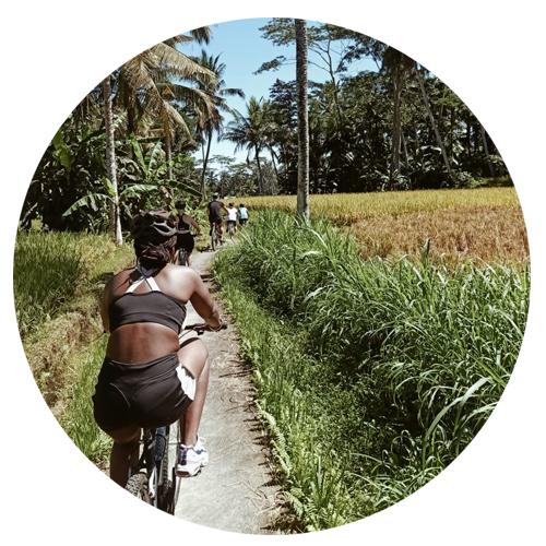 cycling tour in bali